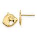 Kids Horse Head 14k Gold Earrings - Equine Exchange Tack Shop