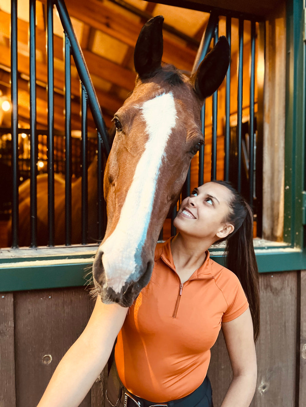 D.D. Rhythm & Relaxation Collection Short Sleeved Training Shirt - DOCK RUST - Equine Exchange Tack Shop