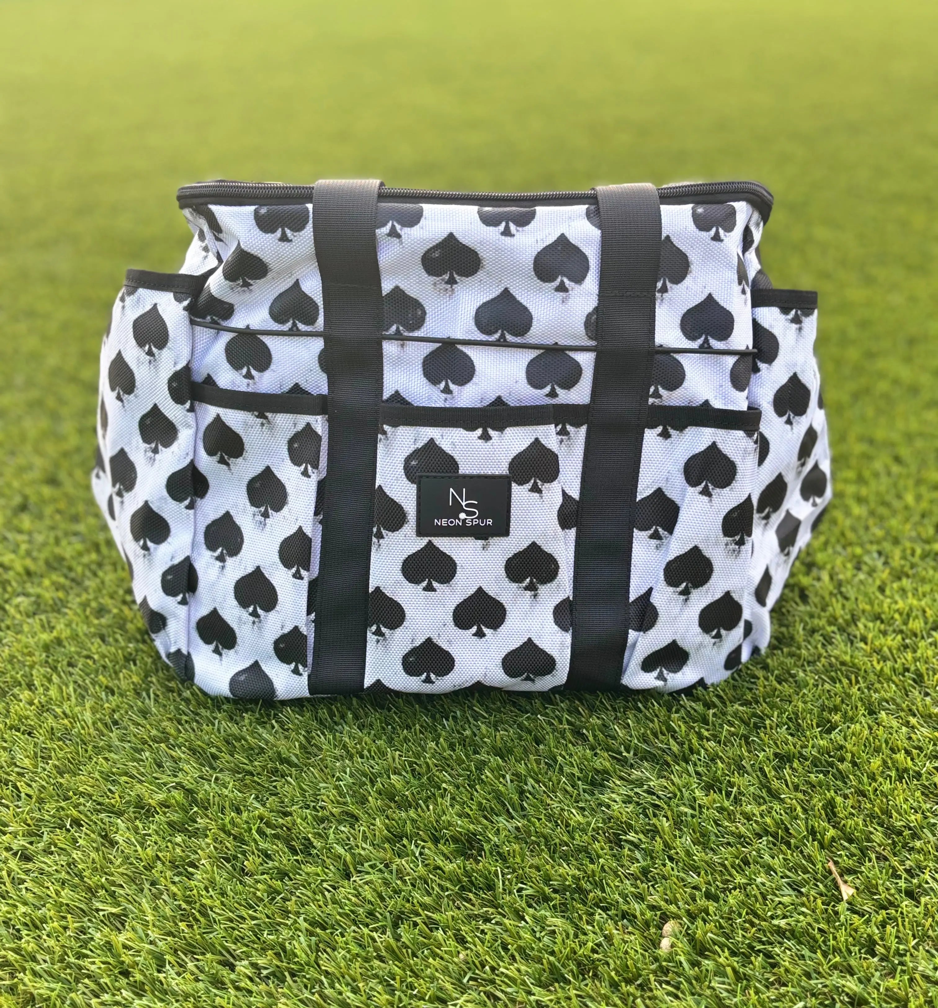Premium Grooming Tote - Smokin Spades