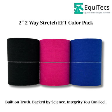 Equi-Tape® Advantage 2" Color Pack (Black-Pink-Royal Blue) - Equine Exchange Tack Shop