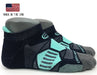 Navy & Mint - Elite Running Socks - Equine Exchange Tack Shop