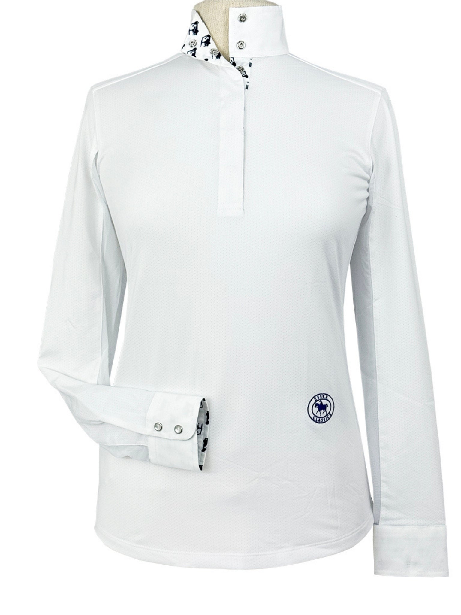 Essex Talent Yarn Long Sleeve Show Shirt - Equine Exchange Tack Shop