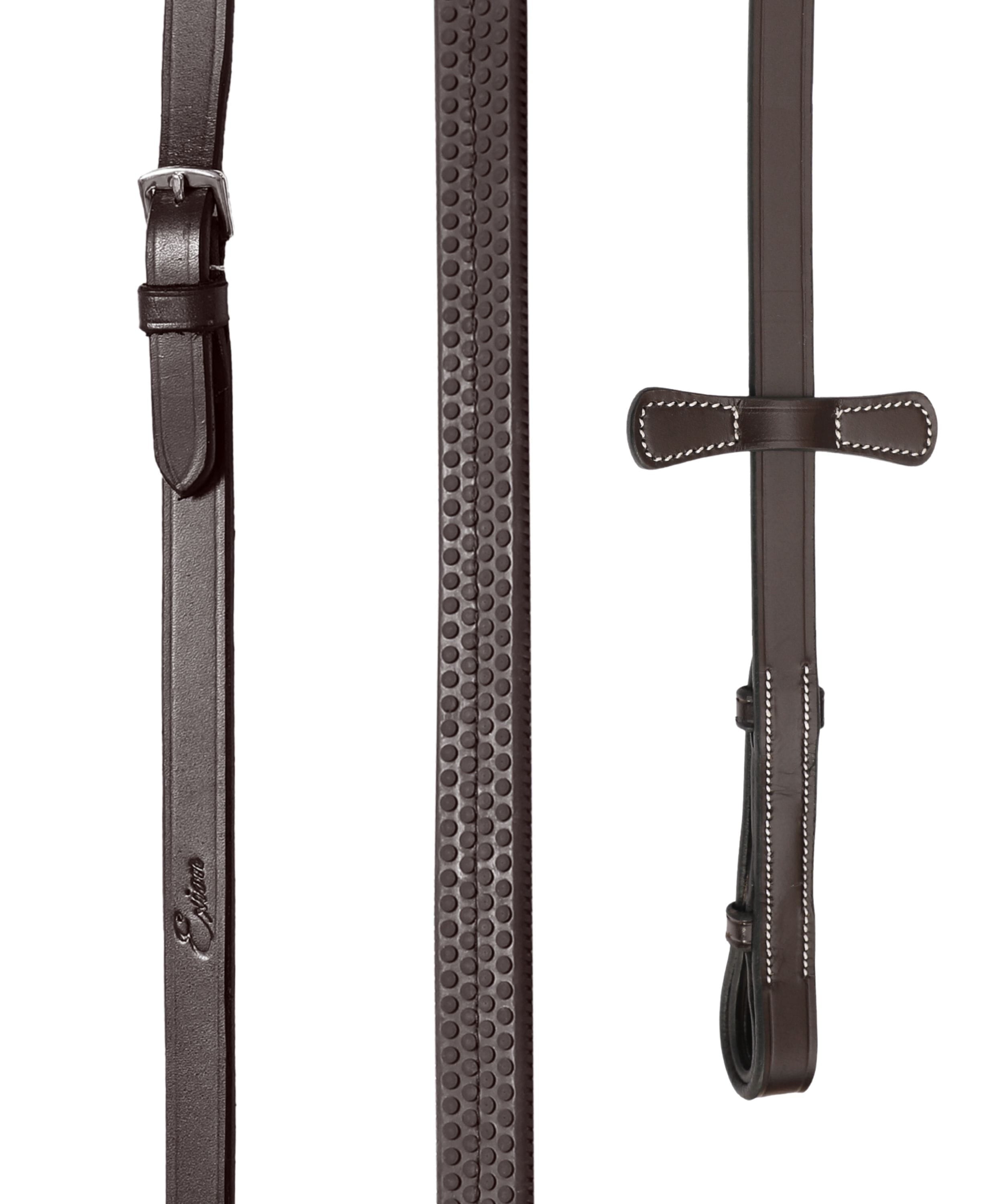 ExionPro Broad Crownpiece Designer Fully Adjustable Figure 8 Bridle with Reins  