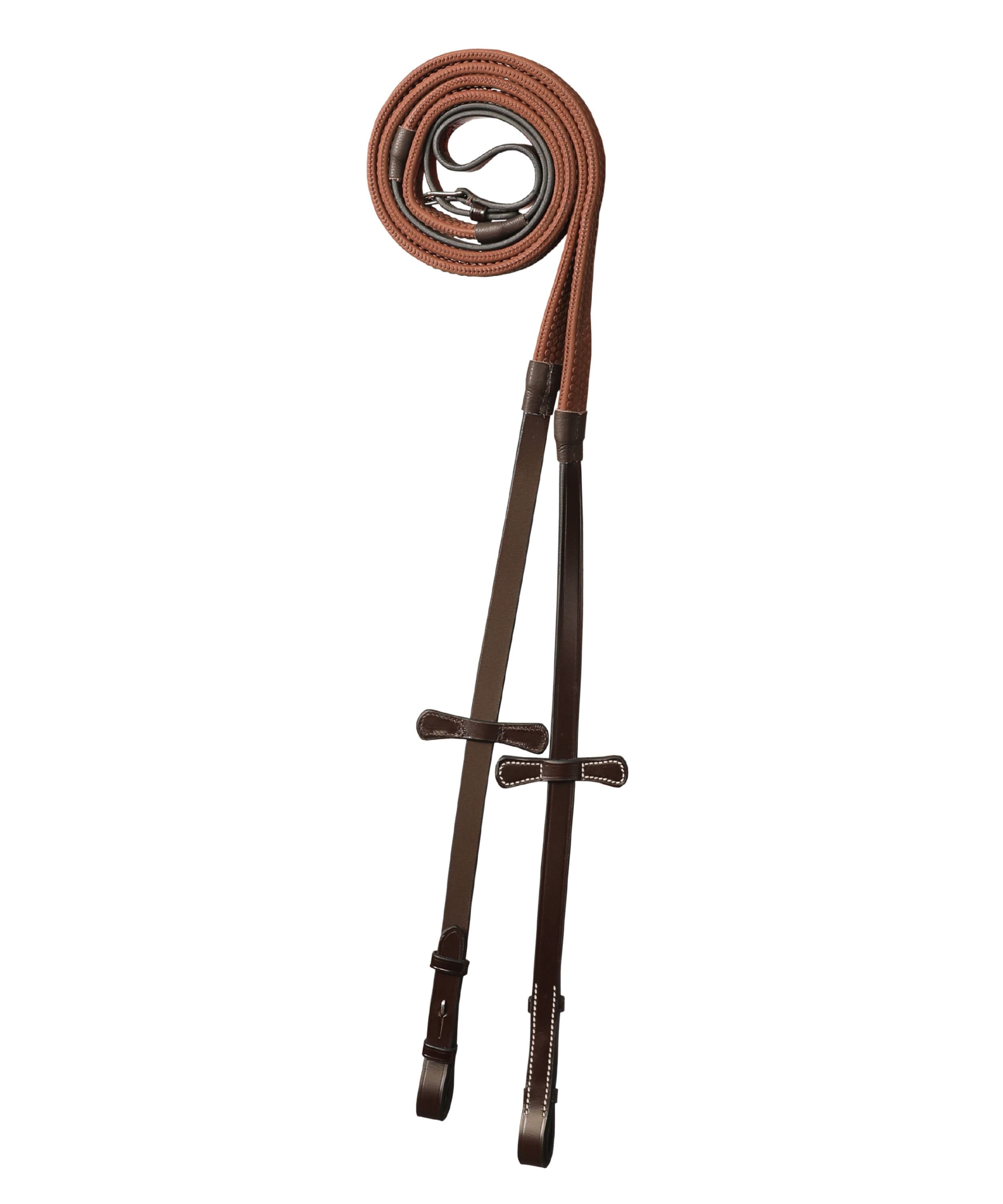 ExionPro Rubber Reins w/Leaf Style Stoppers - Equine Exchange Tack Shop