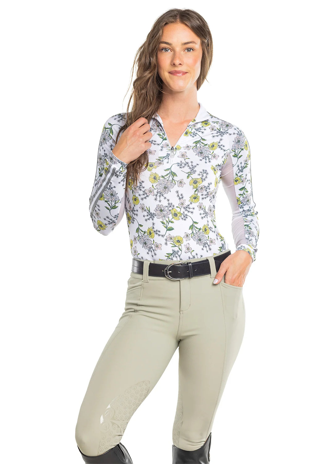 Kastel Long Sleeve 1/4 Zip Sun Shirt - Equine Exchange Tack Shop