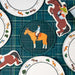 Equestrian Horse Riding Paper Dinner Plates (9 Inch) | Hunter Jumper Party Theme | Eco-Friendly, Recyclable Horse Party Plates for Kids & Adults (x 12) - Equine Exchange Tack Shop
