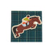 Horse Plaid Party Napkins (8x8in) | Equestrian Party Tableware | Eco-Friendly, Recyclable Paper Napkins (x 20) - Equine Exchange Tack Shop