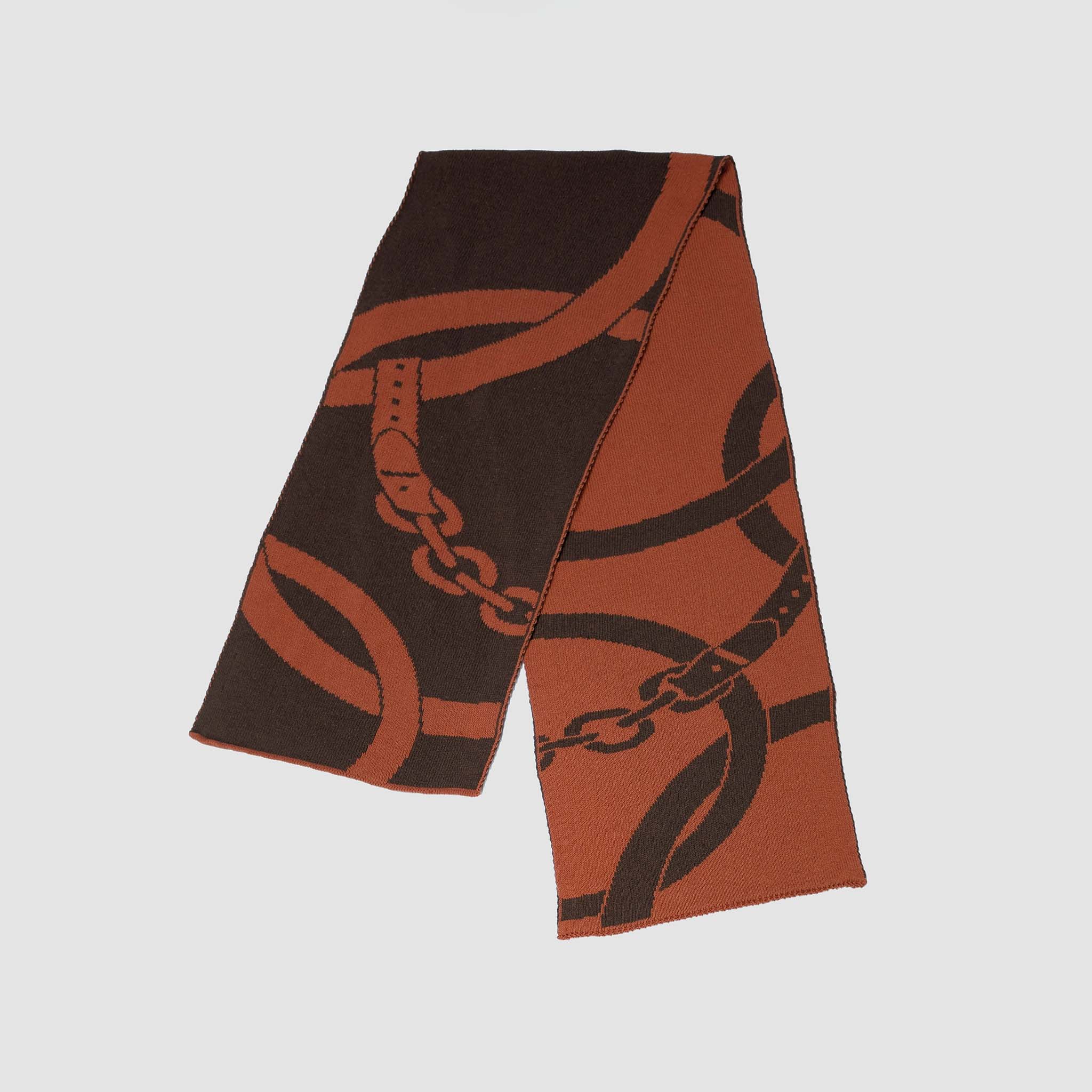 Cotton Sustainable Knit Scarf - Equestrian Loops - Equine Exchange Tack Shop