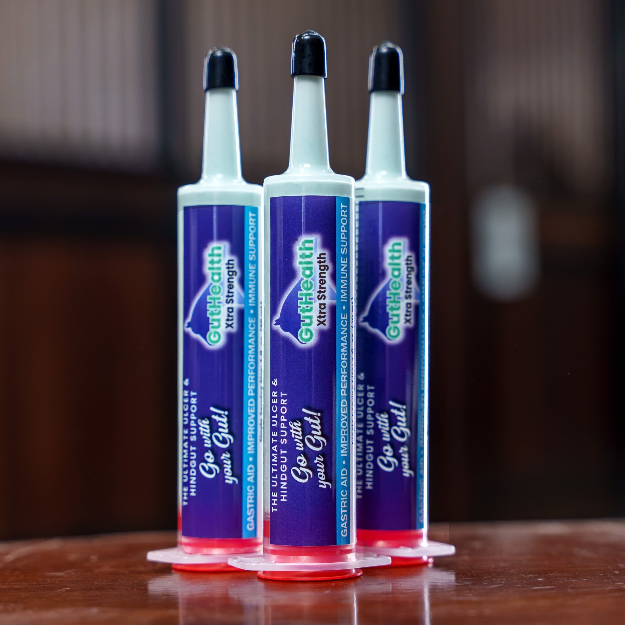GutHealth Xtra Strength Gel for Horses - 3 Pack