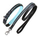 ExionPro Blue Bling Dog Collar With Leash - Equine Exchange Tack Shop