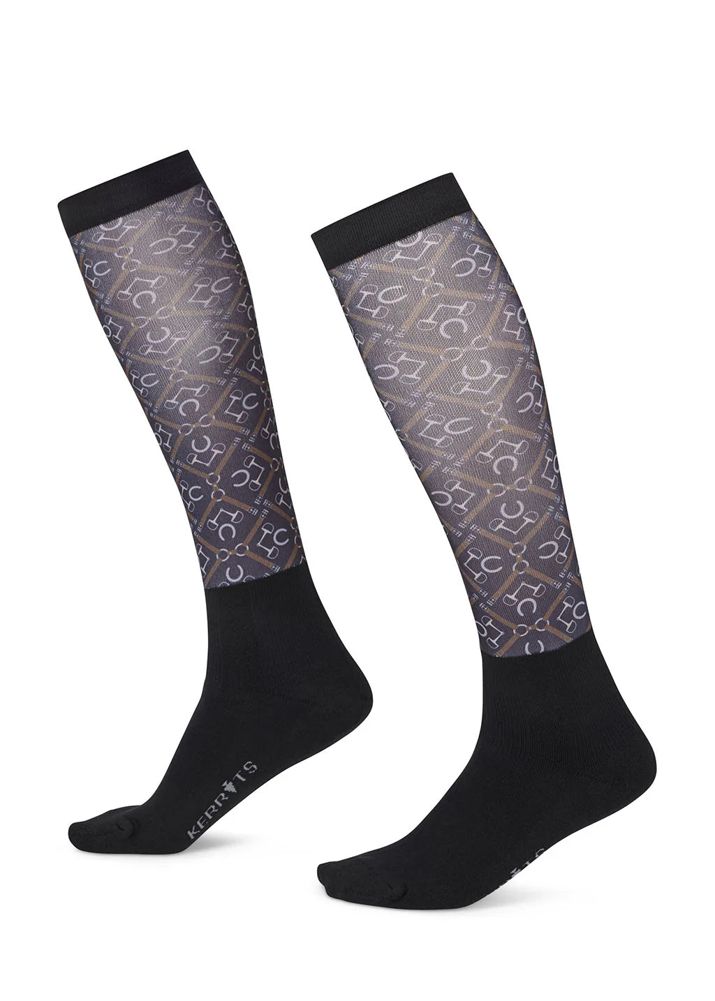 Dual Zone Print Boot Socks