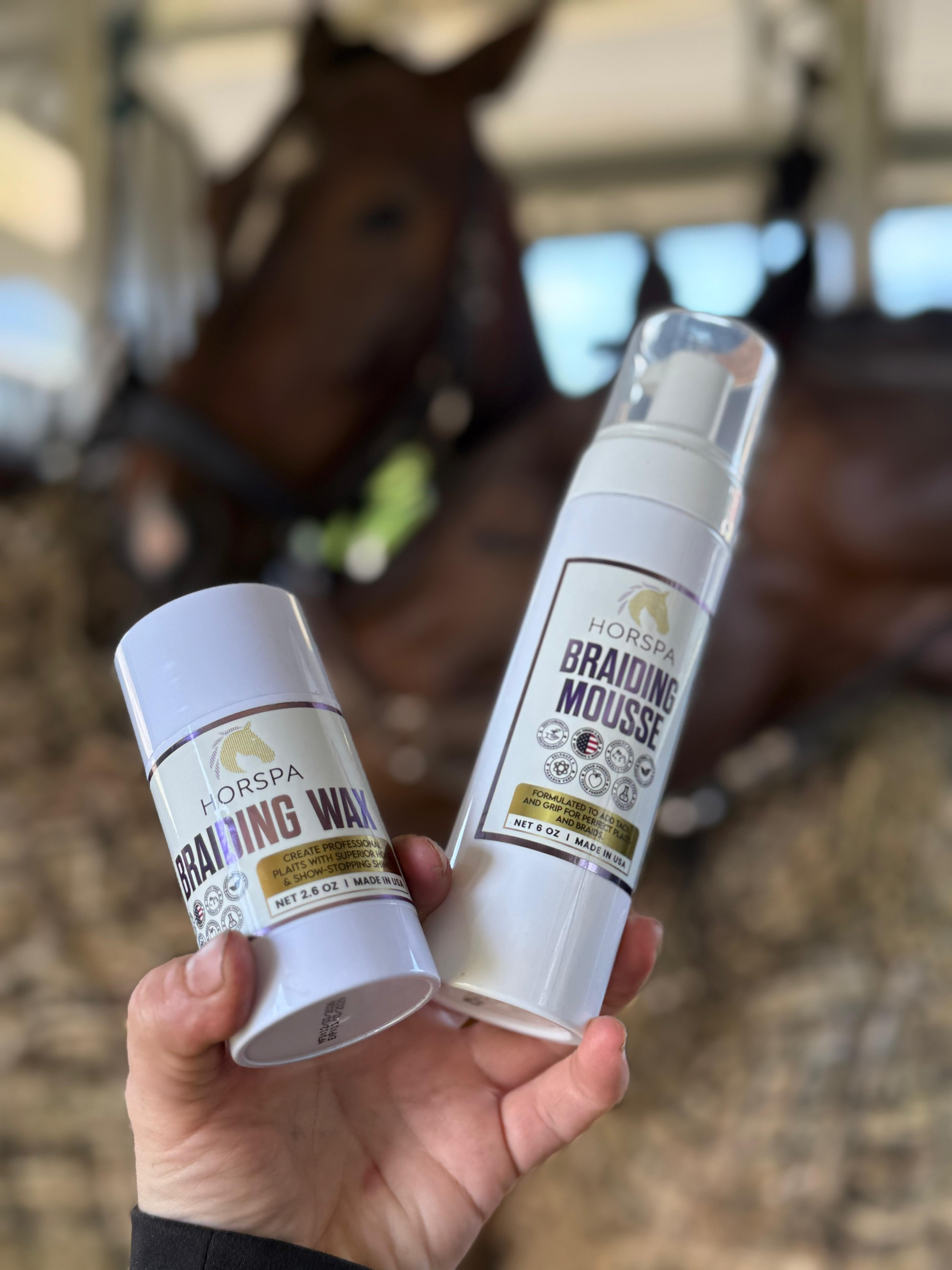 Horspa Grooming Plaiting & Braiding Wax