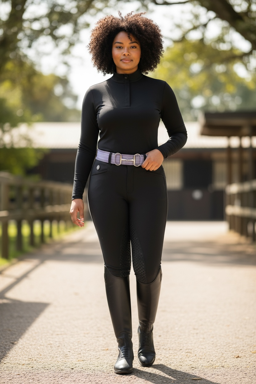 Elastic Ruffle Snaffle Belt - Equine Exchange Tack Shop