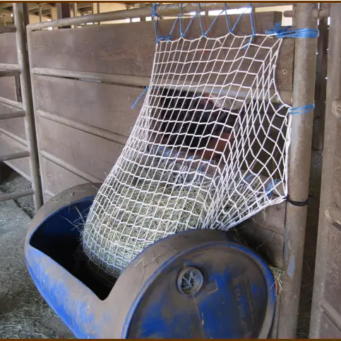 Freedom Feeder Extended Day Net - 2 String Bale Capacity - 3 Slow Feed Mesh Options - Equine Exchange Tack Shop