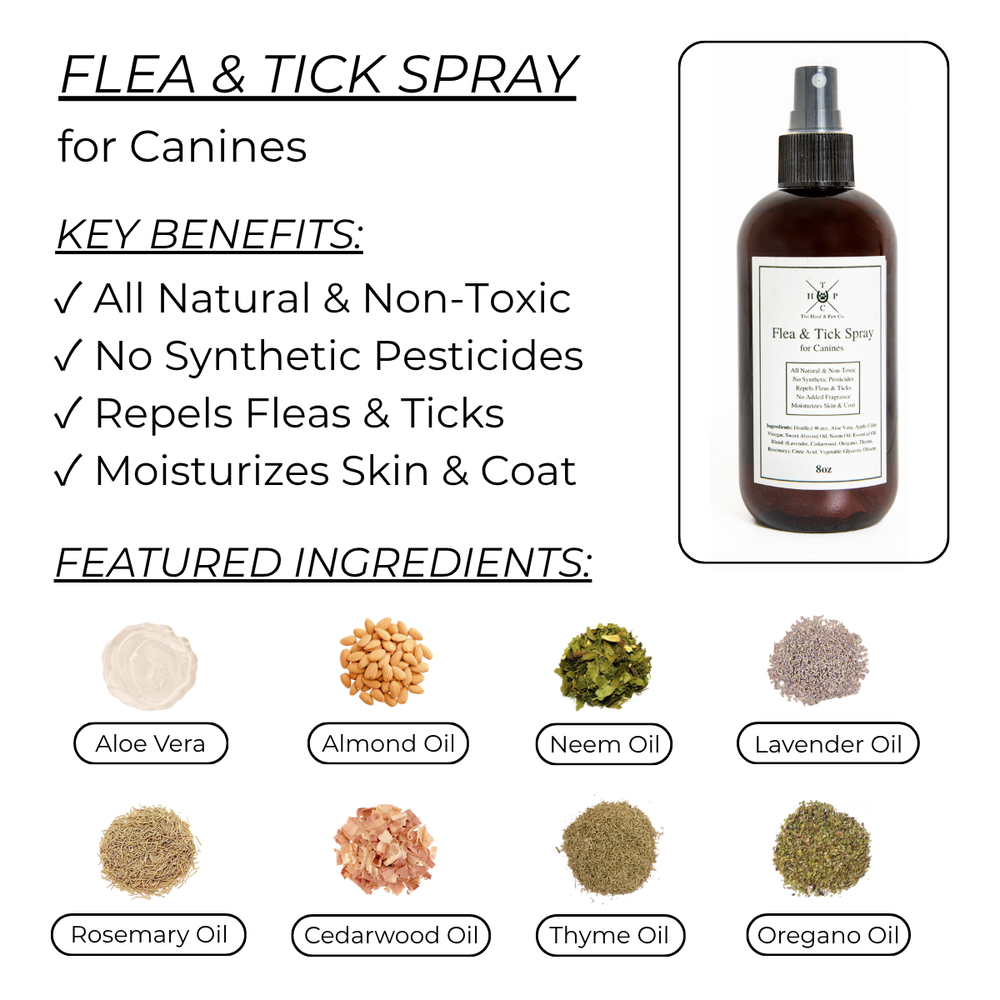 All Natural Flea & Tick Spray - For Dogs - Equine Exchange Tack Shop