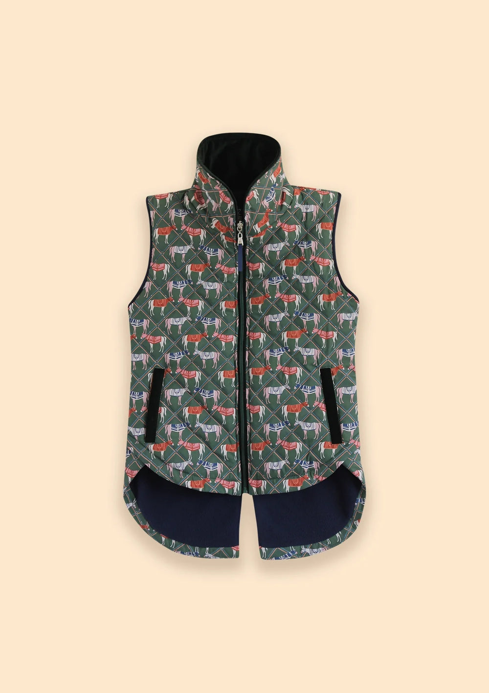 Florence Barn Vest | Victory Print