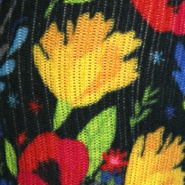 Flower Faces Compression Socks - Equine Exchange Tack Shop