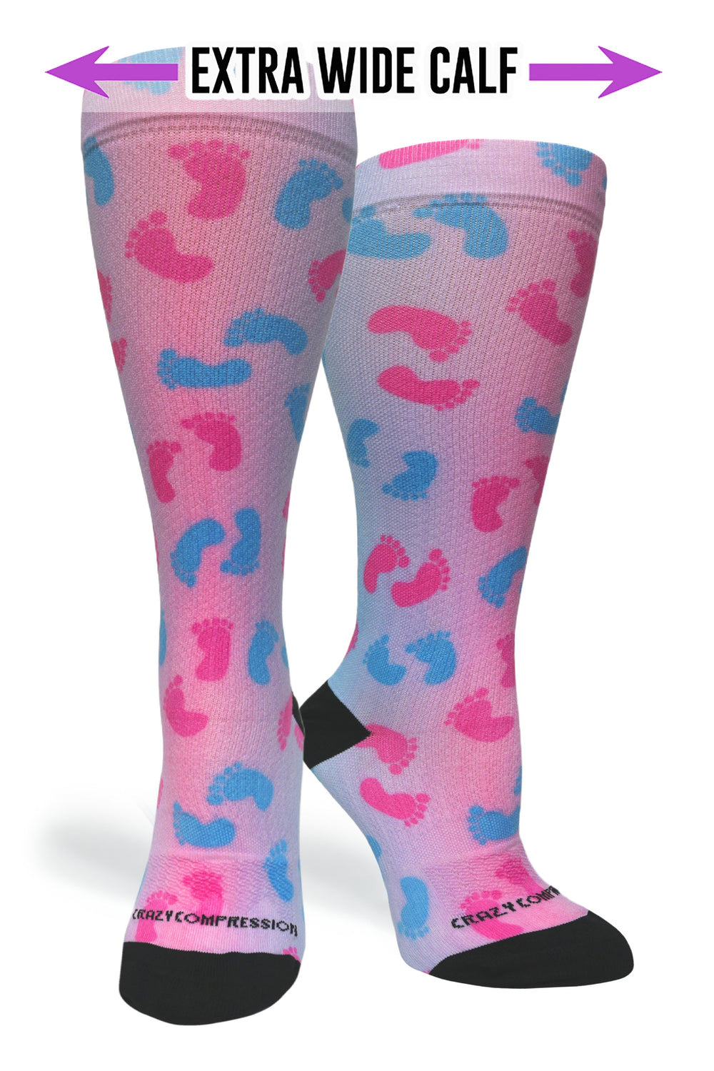 Footprints Unrevealed Compression Socks - Equine Exchange Tack Shop
