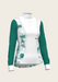 Daydreaming Horses in Green Short Pleated Long Sleeve Show Shirt - Equine Exchange Tack Shop