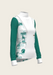 Daydreaming Horses in Green Short Pleated Long Sleeve Show Shirt - Equine Exchange Tack Shop