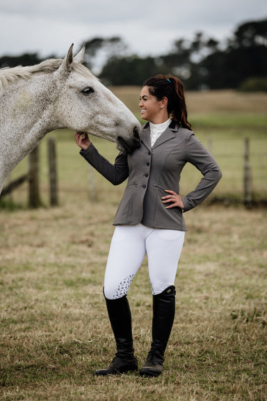 Performance Legacy Show Jacket Gunsmoke Grey - Equine Exchange Tack Shop