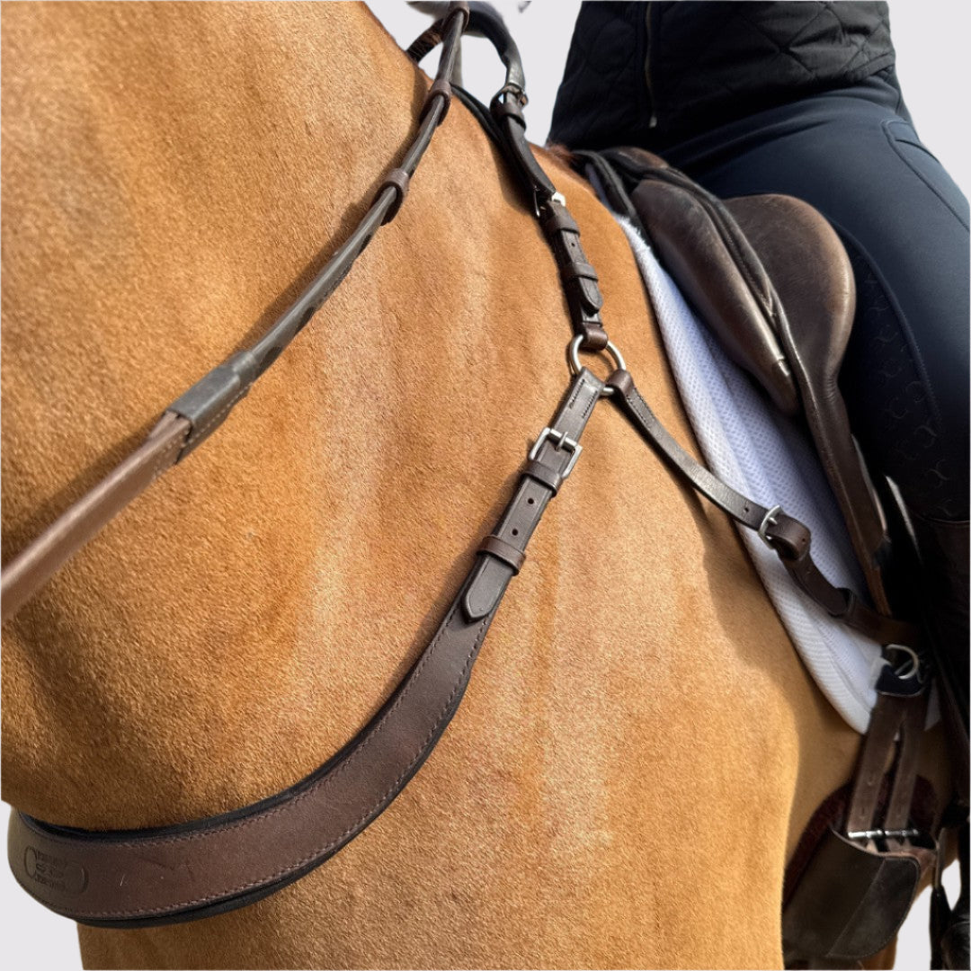 Free Motion Breastplate with Double Neck Strap - Equine Exchange Tack Shop