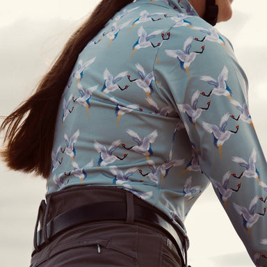 D. D. Impulsion and Straightness DIXIE Long Sleeved Training Shirt - Equine Exchange Tack Shop