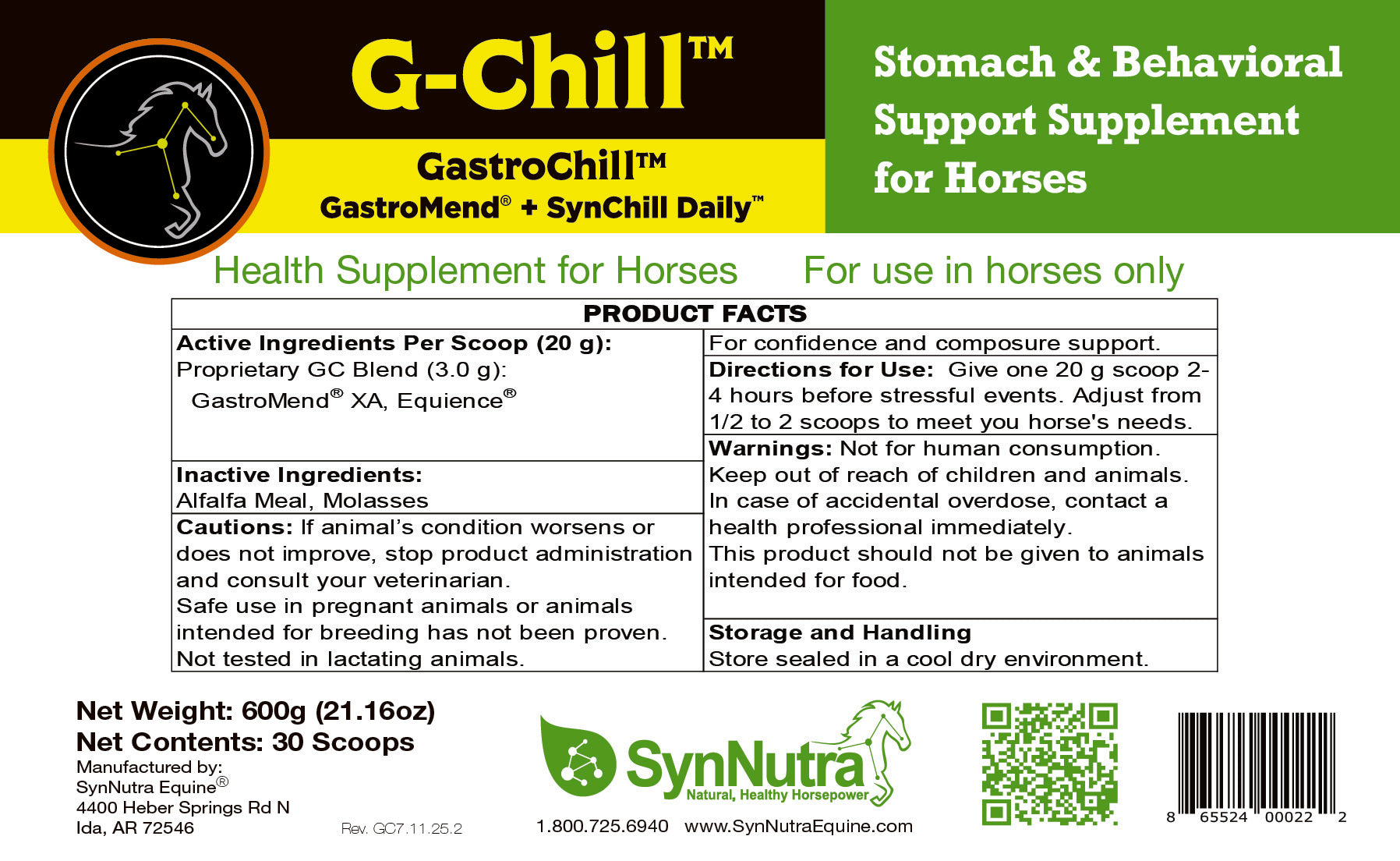 G-Chill Daily Supplement  