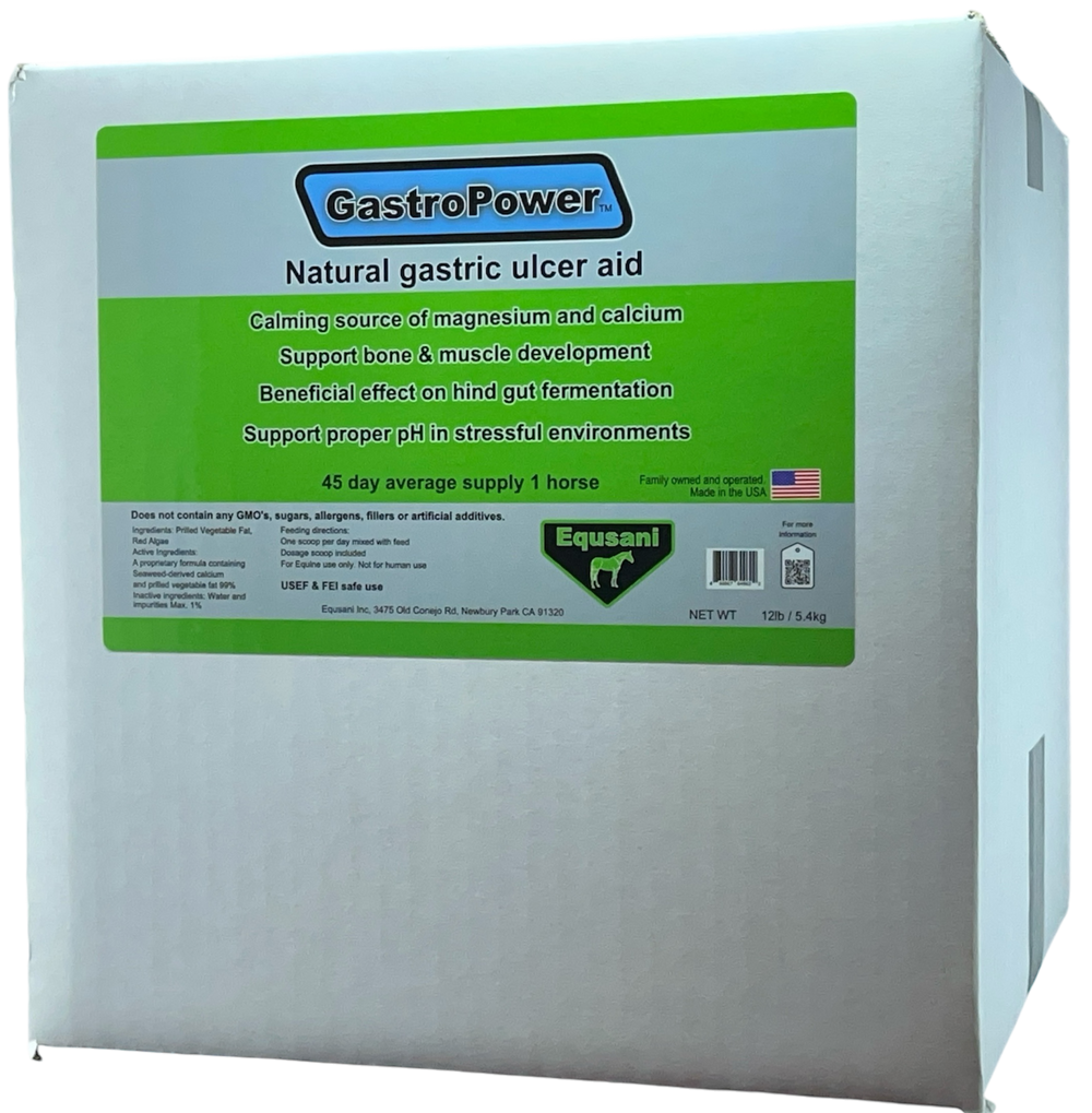 GastroPower Natural Gastric Ulcer Aid + Minerals + Fatty Acids - Equine Exchange Tack Shop