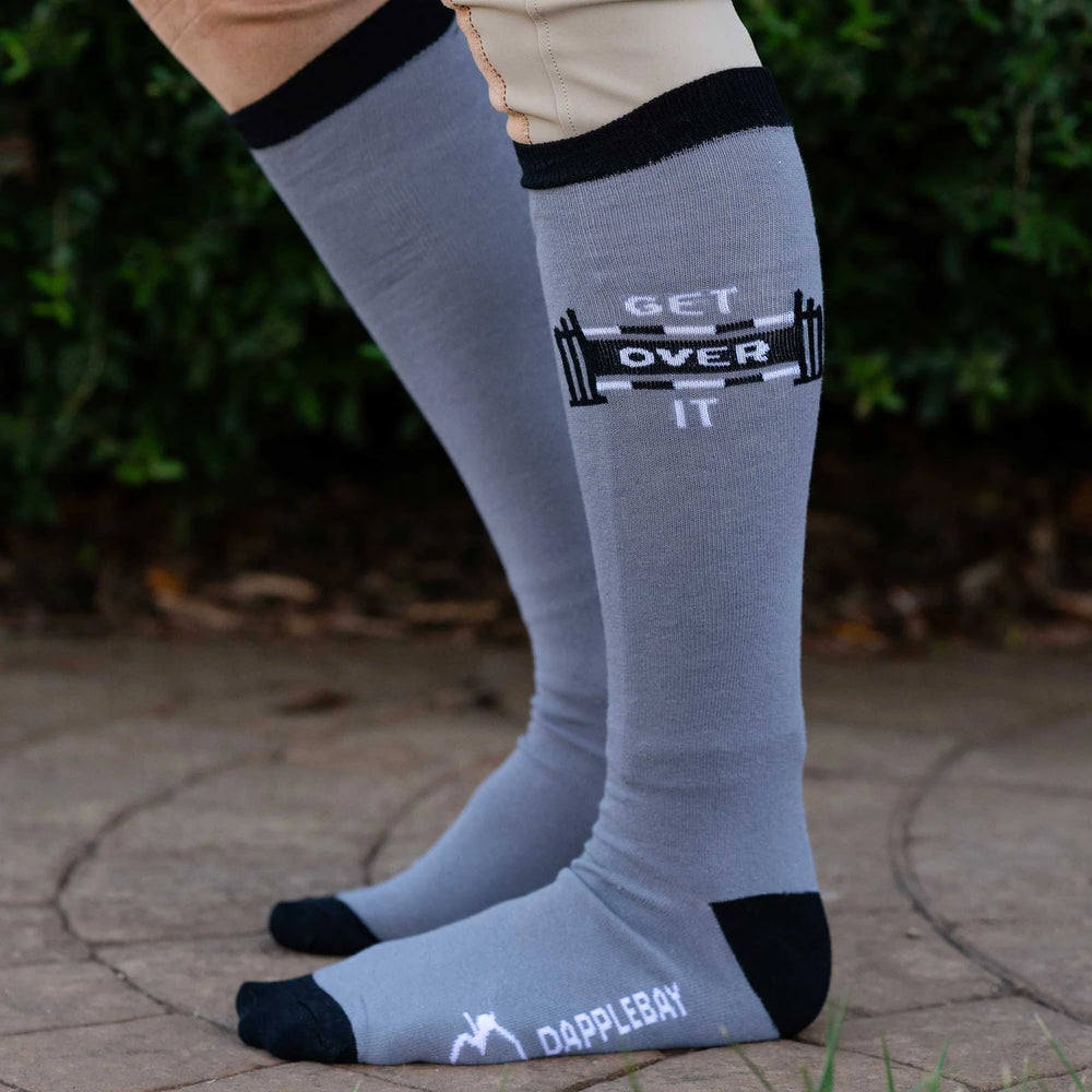 Get Over It Boot Socks - Equine Exchange Tack Shop