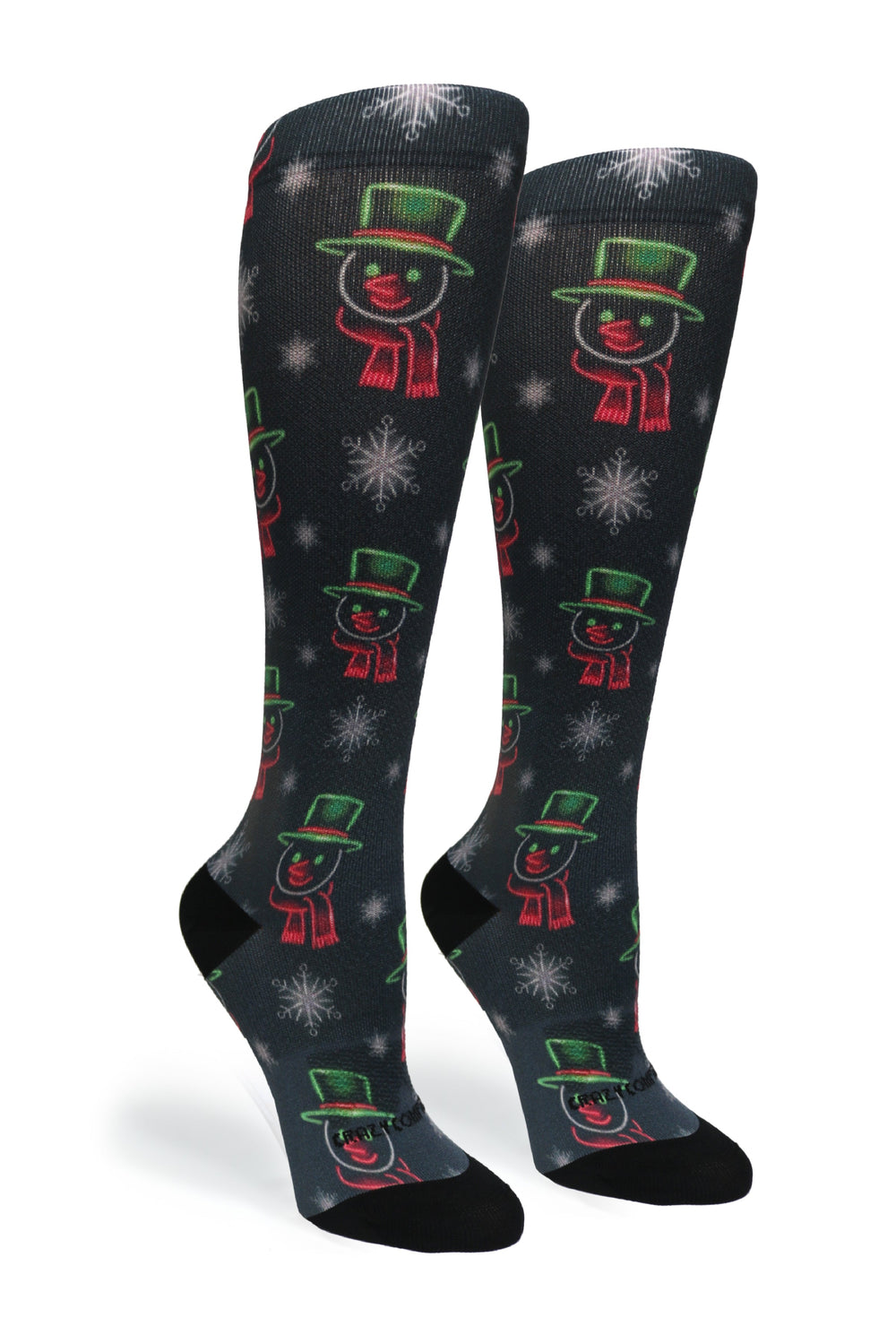 Glow Frosty Compression Socks - Equine Exchange Tack Shop