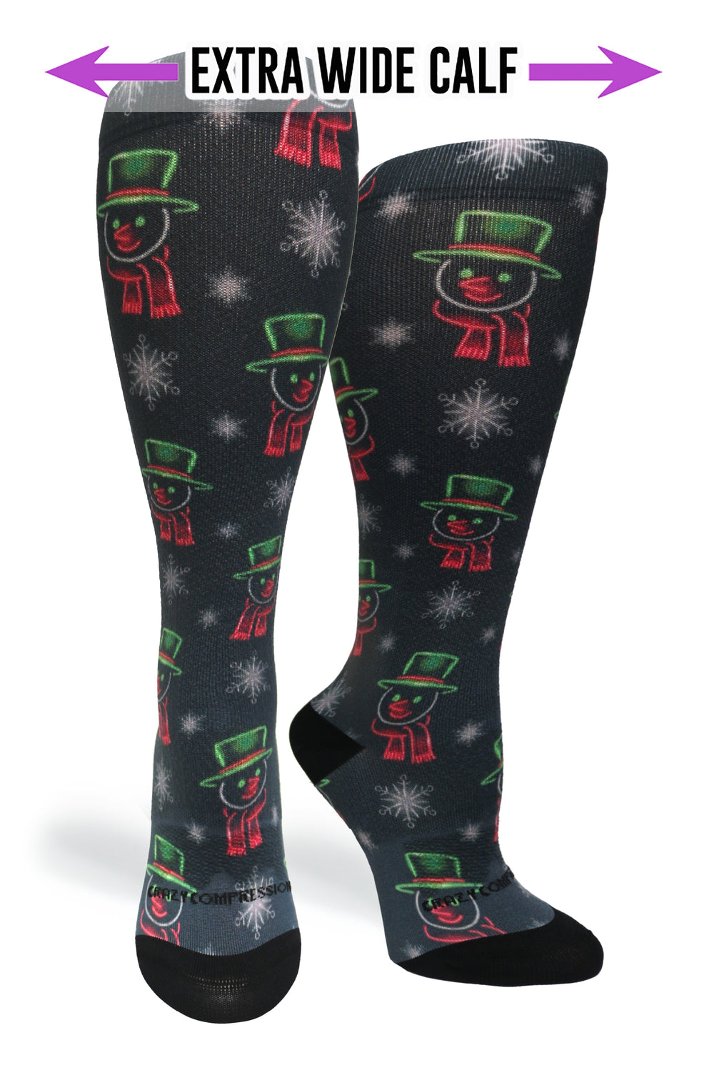 Glow Frosty Compression Socks - Equine Exchange Tack Shop