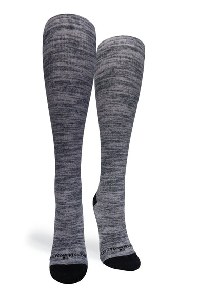 Grey Heather Compression Socks - Equine Exchange Tack Shop