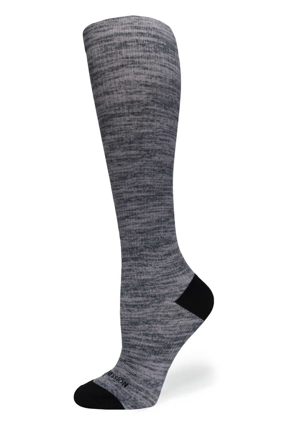 Grey Heather Compression Socks - Equine Exchange Tack Shop
