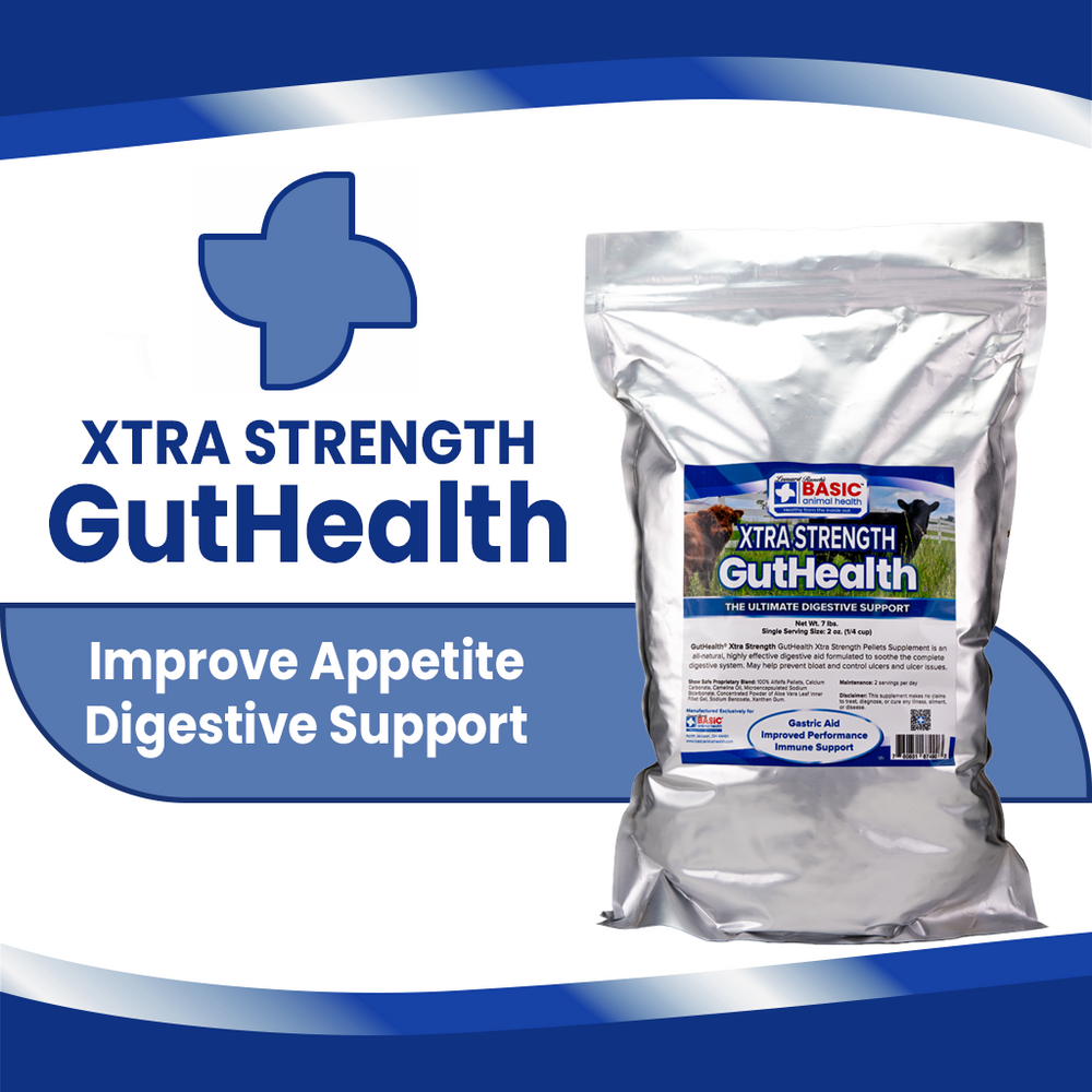 GutHealth Xtra Strength Pellets Supplement for Livestock