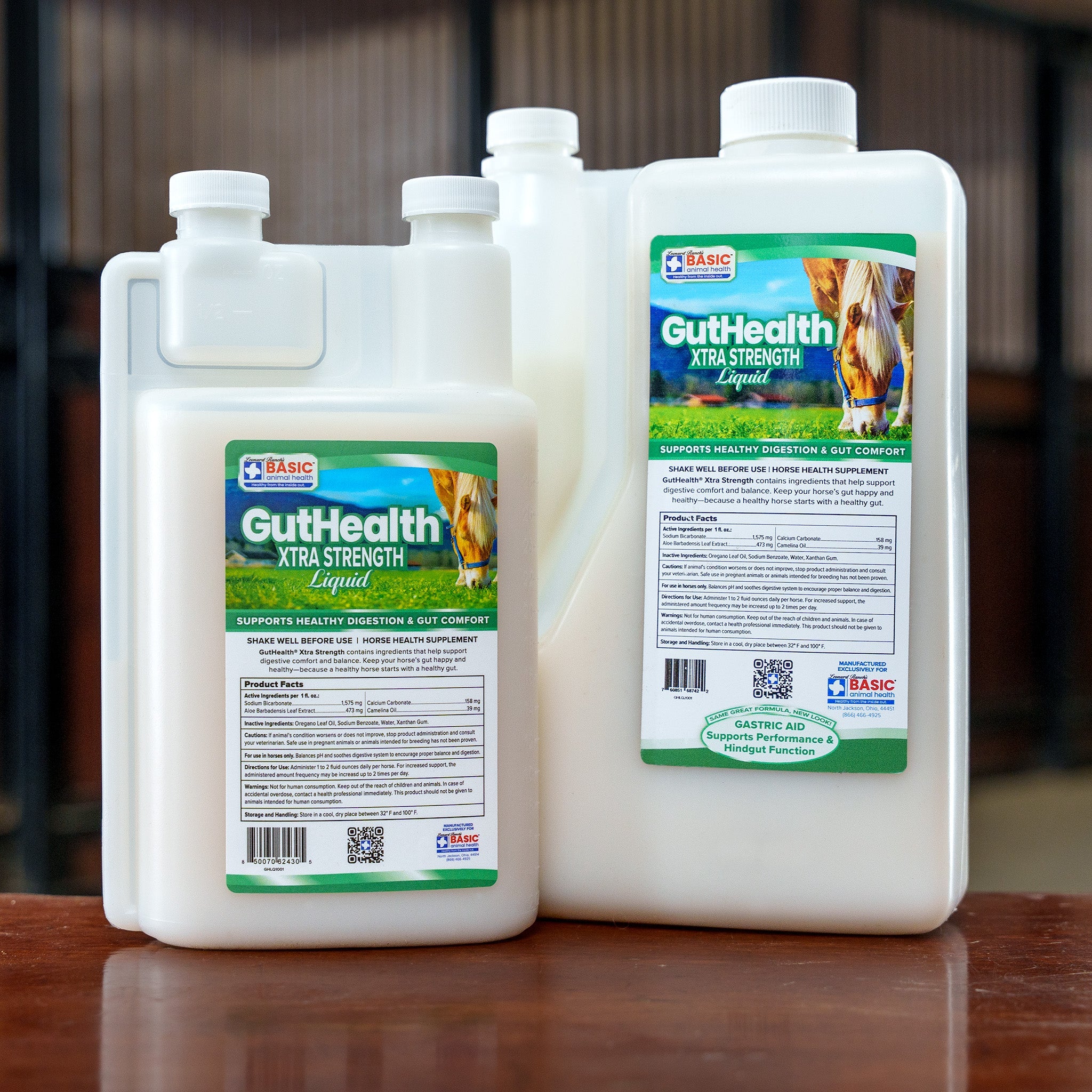 GutHealth Xtra Strength Liquid Supplement for Horses