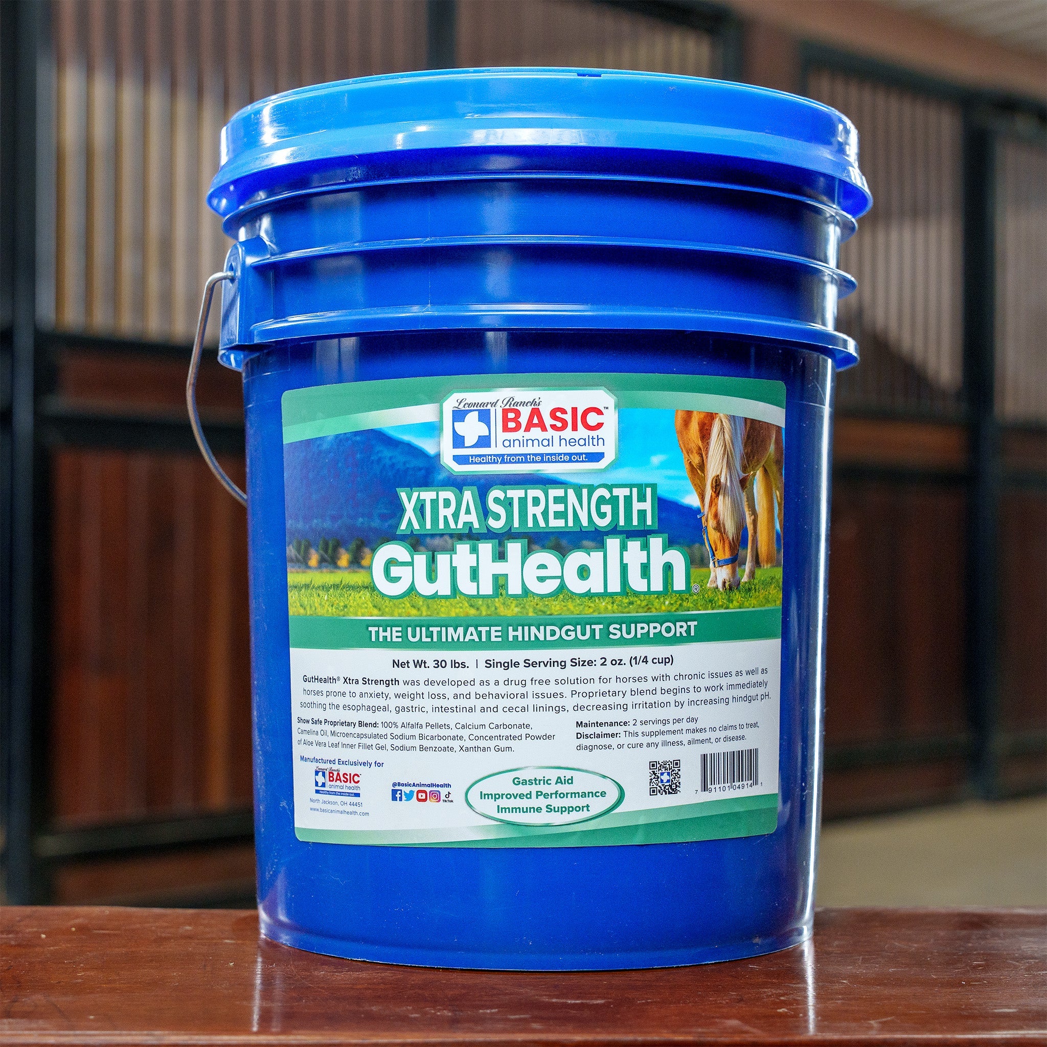 GutHealth Xtra Strength Pellets Supplement for Horses