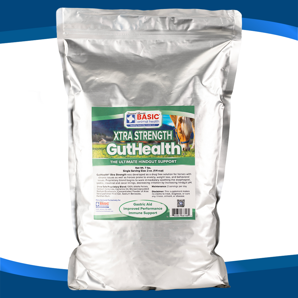 GutHealth Xtra Strength Pellets Supplement for Horses - Equine Exchange Tack Shop