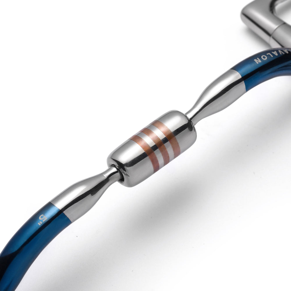 Hunter DRing Curved Sweet Iron Snaffle