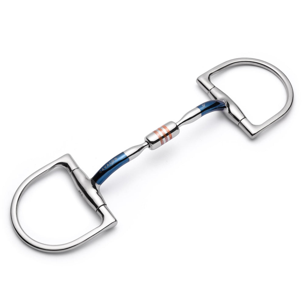 Hunter DRing Curved Sweet Iron Snaffle