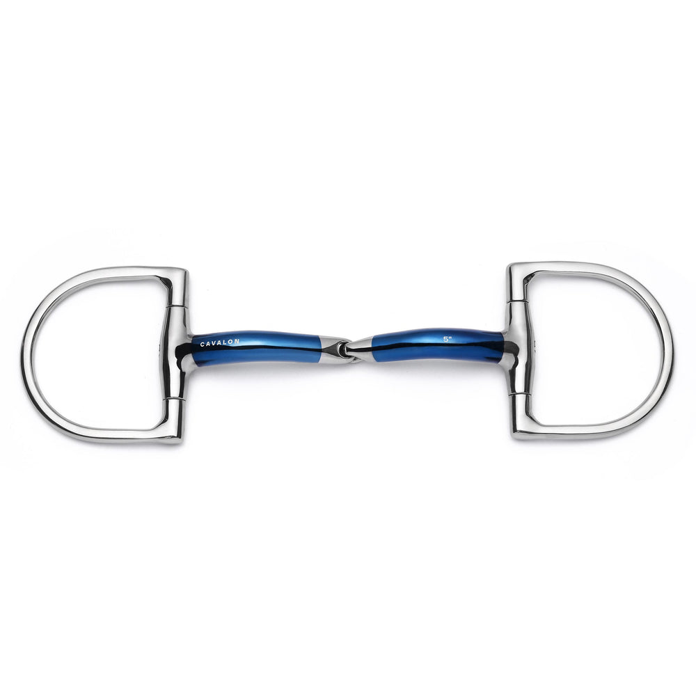 Hunter D-Ring Locking Single Joint Sweet Iron Snaffle - Equine Exchange Tack Shop