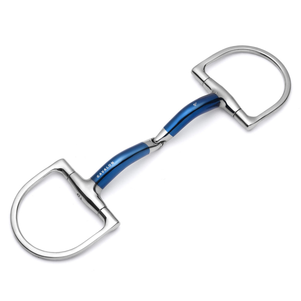 Hunter D-Ring Locking Single Joint Sweet Iron Snaffle - Equine Exchange Tack Shop