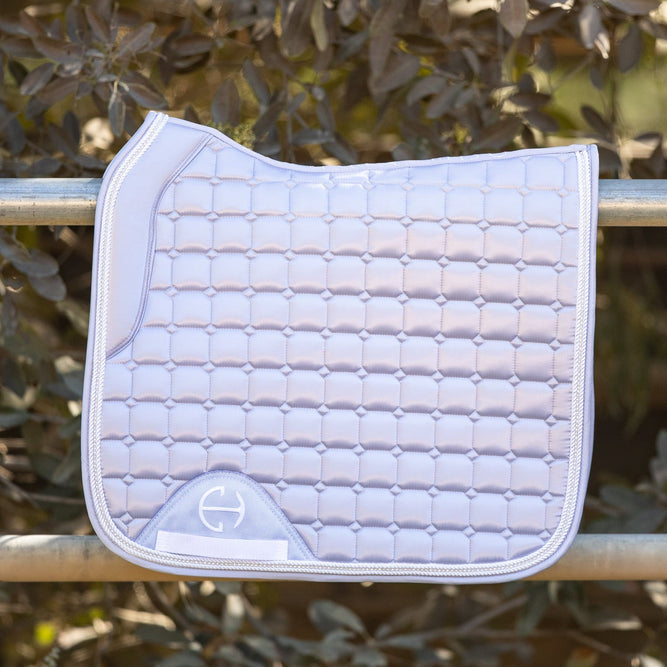 Satin Classic Dressage Saddle Pad - Lavender Mist - Equine Exchange Tack Shop