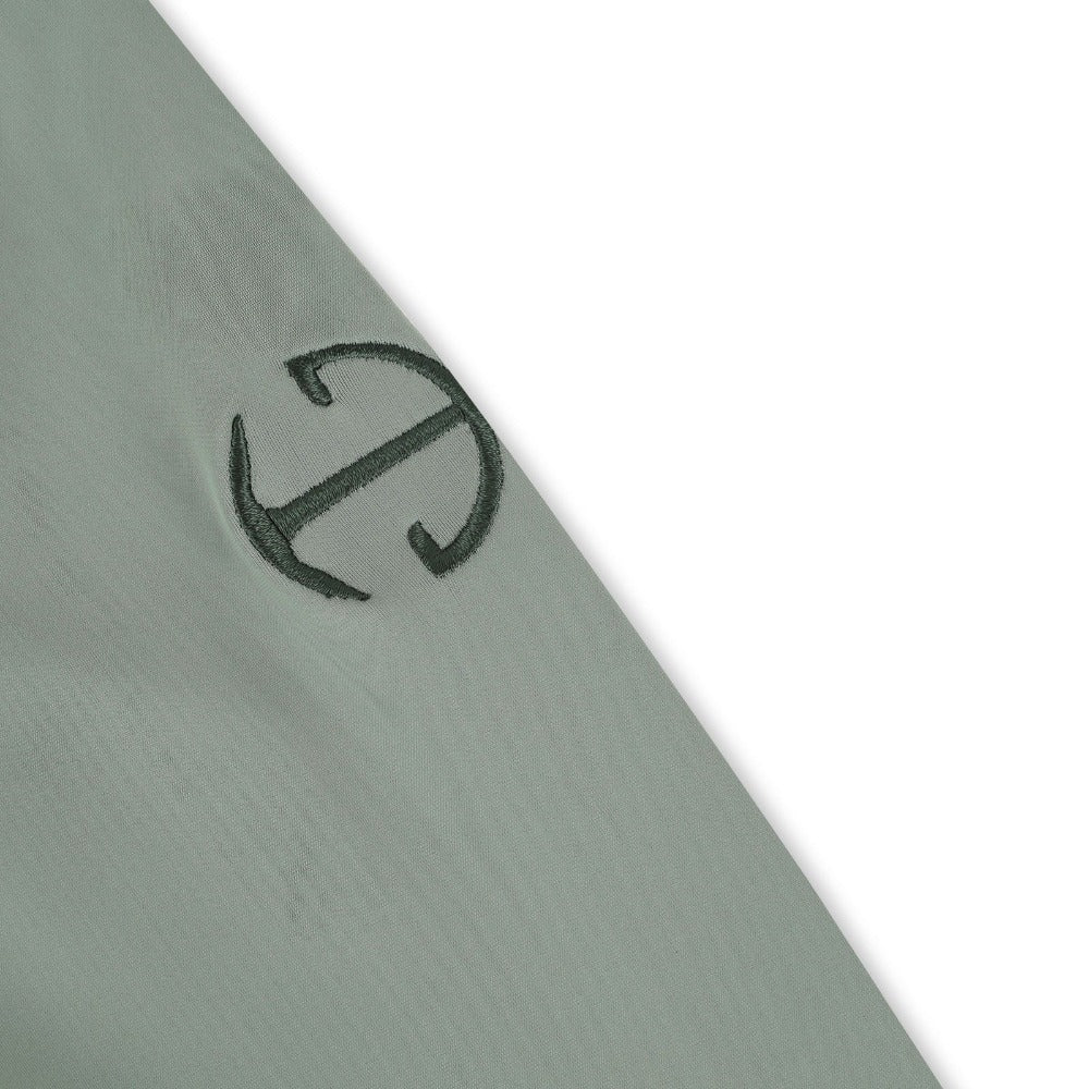 Roxana - Sage & Hunter Green Long Sleeve Riding Shirt - Equine Exchange Tack Shop