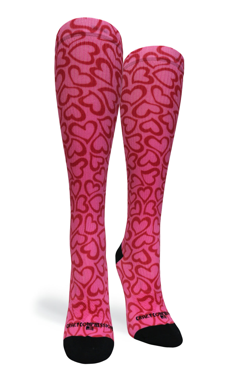 Hearts Hug Compression Socks - Equine Exchange Tack Shop