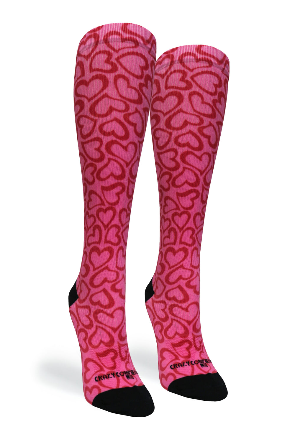 Hearts Hug Compression Socks - Equine Exchange Tack Shop