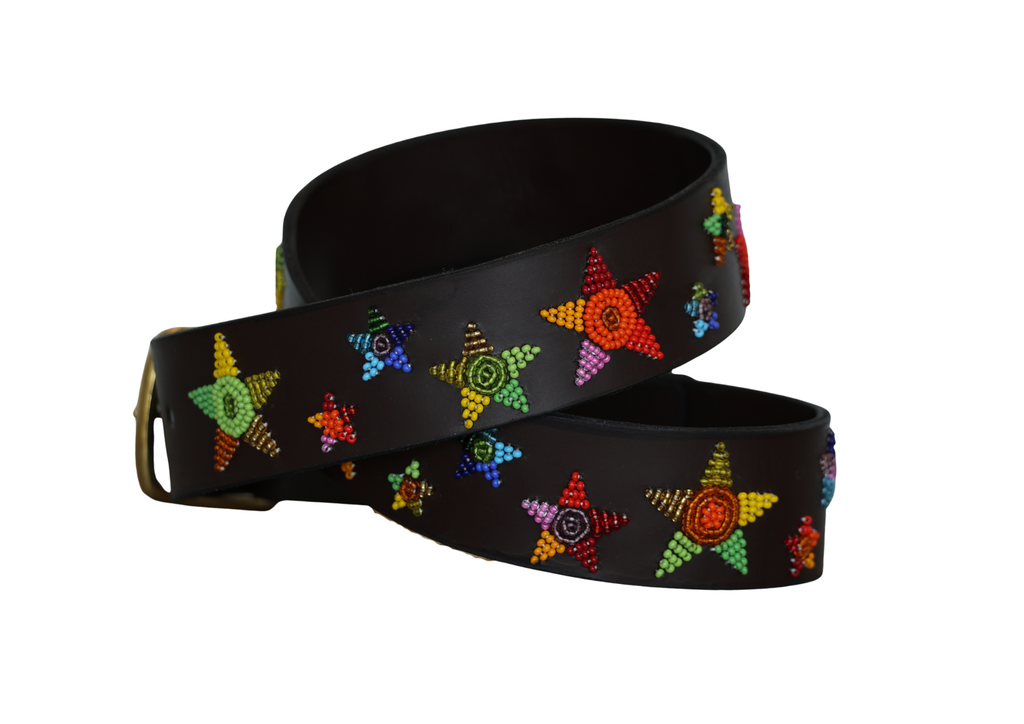 Rainbow Stars Belt - Wide Width