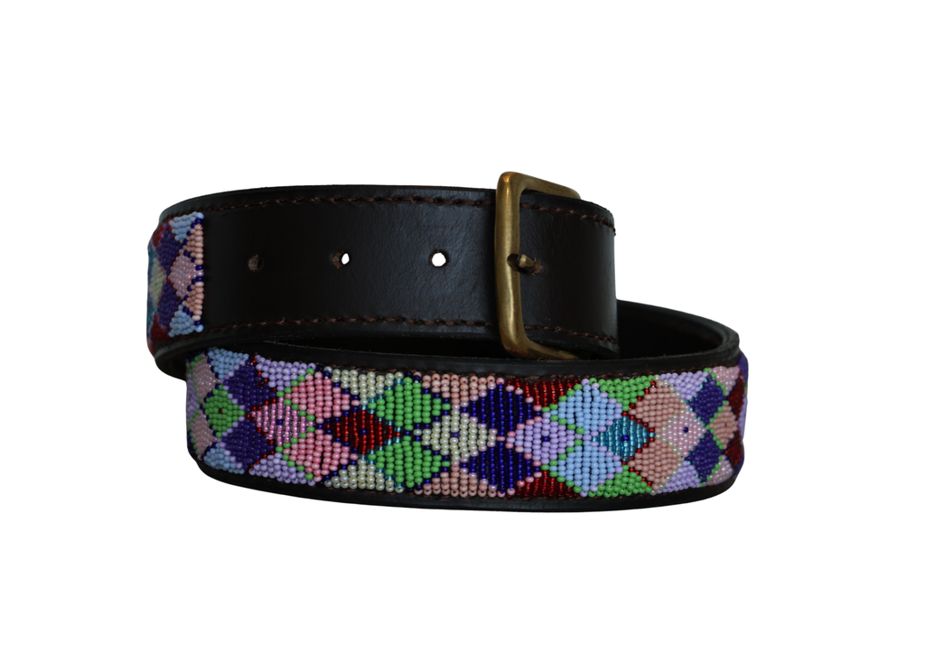 Posey Argyle Wide Width Belt