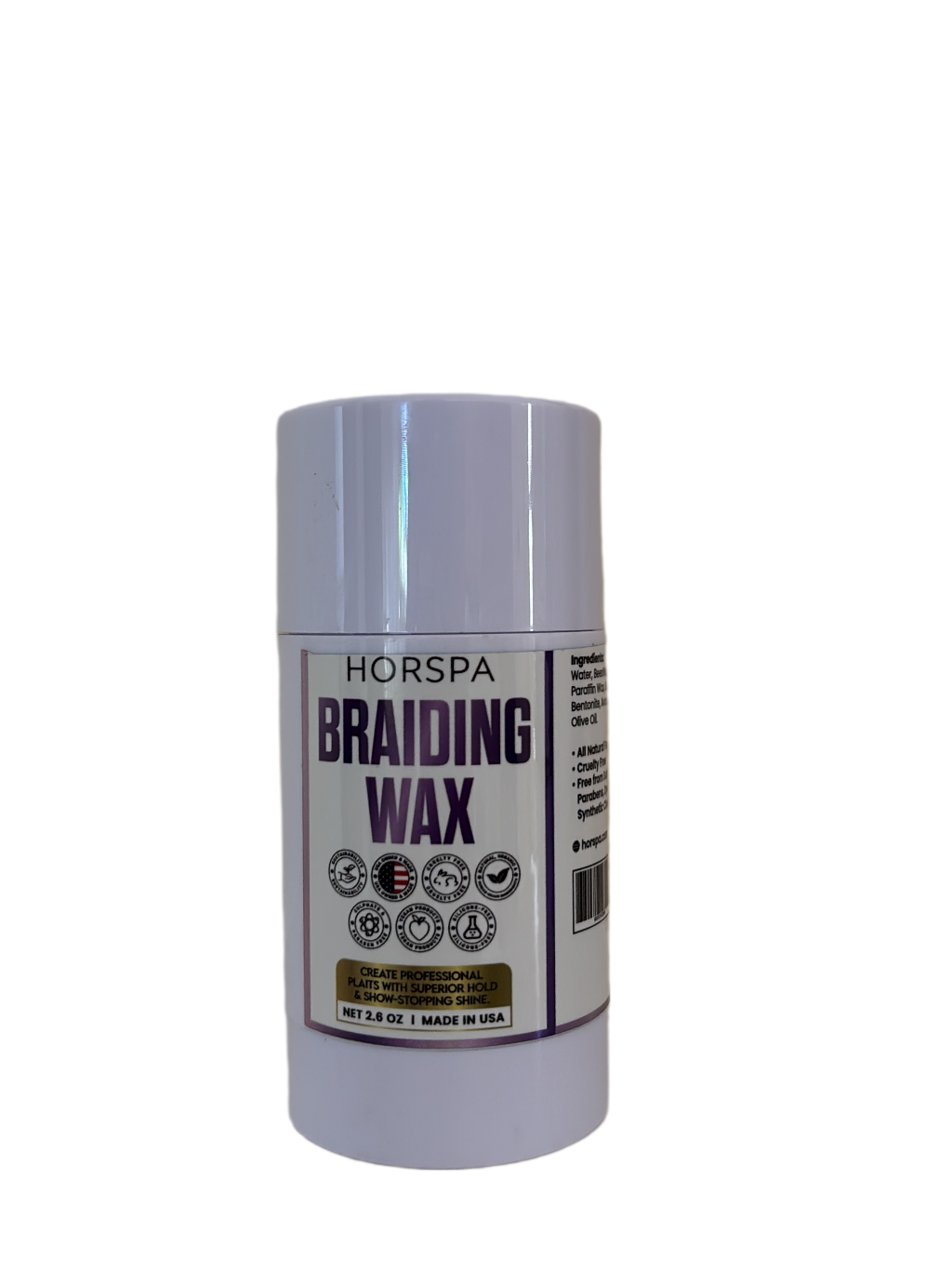 Horspa Grooming Plaiting & Braiding Wax  