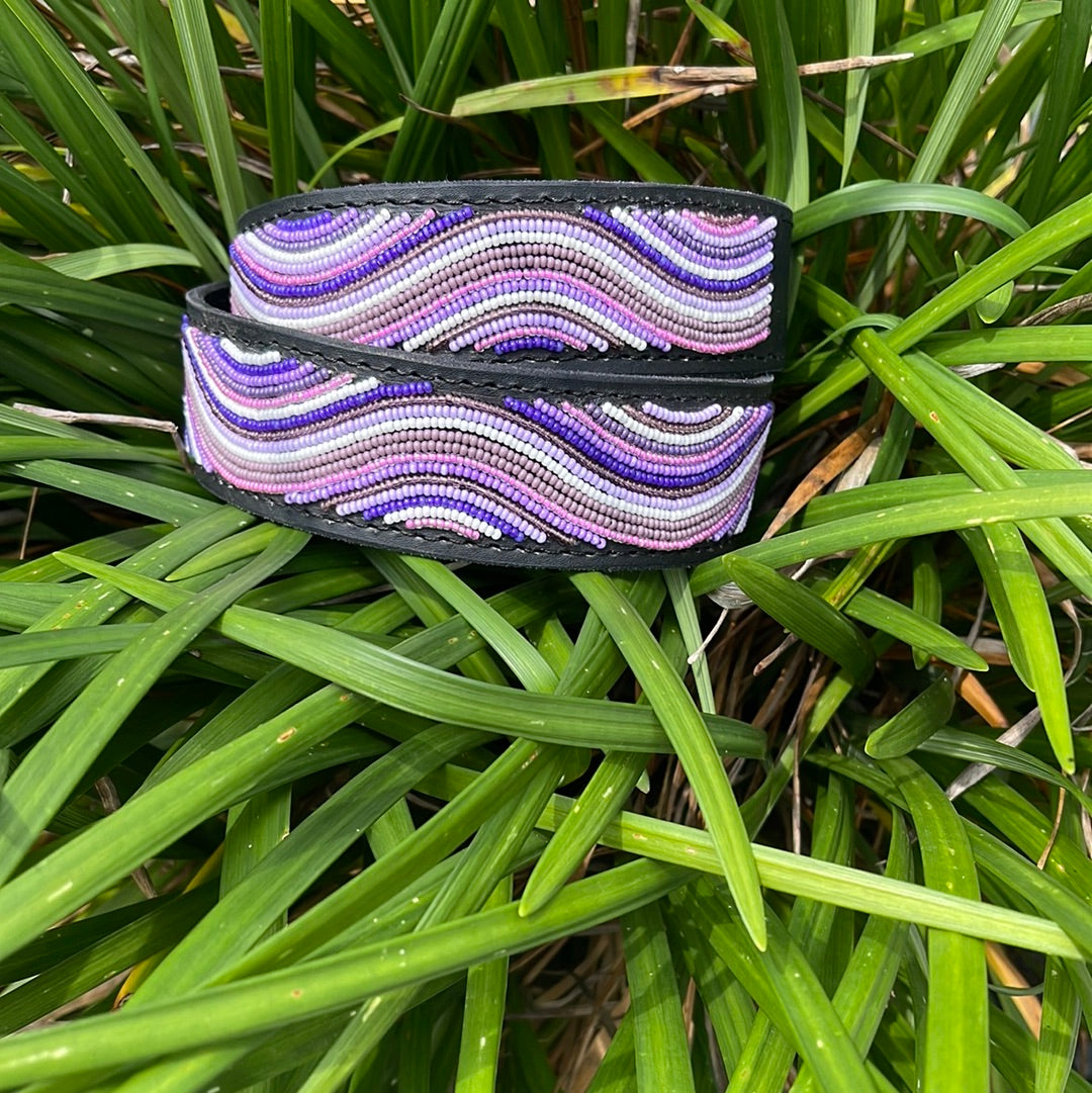 The Purple Wave Belt Wide Width - Equine Exchange Tack Shop